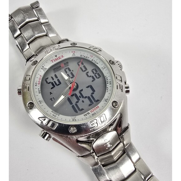 Timex Ironman Men's Watch T56371 Stranger Than Fiction Quartz Analog Digital 7.6 - Picture 4 of 8